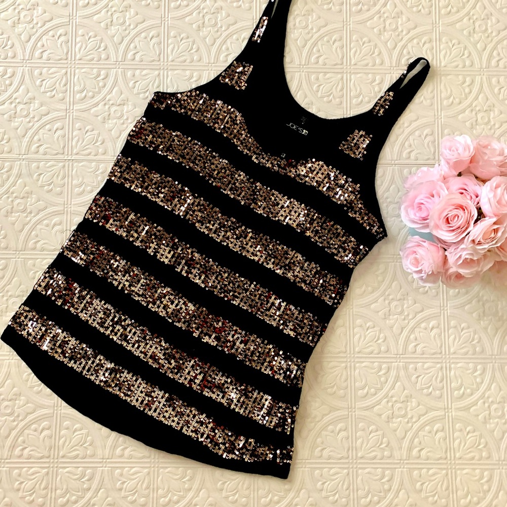 Stripe Sparkly Tank